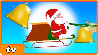 Jingle Bells  Christmas Carol  Christmas Song for Children by HooplaKidz TV [upl. by Enimsaj]