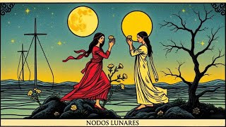 💥 NODOS LUNARES 🌛 ¿Cómo Influyen en tu Destino ✨ [upl. by Felicio]