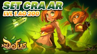 DOFUS SET CRA AR PVM LVL 1 AO 200 [upl. by Horatia]