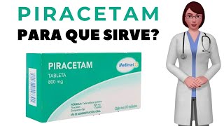 PIRACETAM que es y para que sirve el piracetam como tomar piracetam 800 mg [upl. by Noterb]