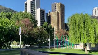 🇦🇩 ANDORRA ESCALDESENGORDANY DOWNTOWN and PRAT DEL ROURE park [upl. by Balf599]