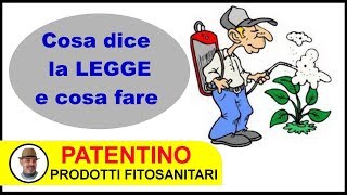 PATENTINO PRODOTTI FITOSANITARI [upl. by Skerl]