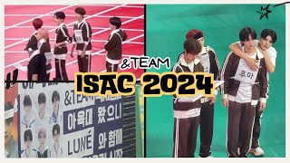 ampTEAM 앤팀 at ISAC 아육대 2024  Arrival amp Opening Ceremony Fancams [upl. by Nesnej]