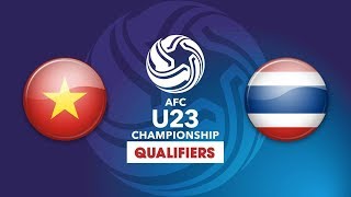 FULL  U23 VIỆT NAM  U23 THÁI LAN  BẢNG K  VÒNG LOẠI U23 CHÂU Á 2020  NEXT SPORTS [upl. by Cirred]