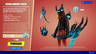 Fortnite Chapter 3 Season 1 Starter Pack VoidLander Pack [upl. by Llezo]