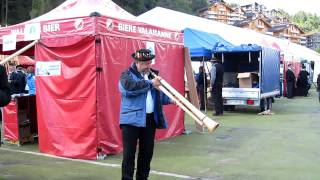 Alphorn Festival Nendaz Switzerland 2011 [upl. by Aidroc]