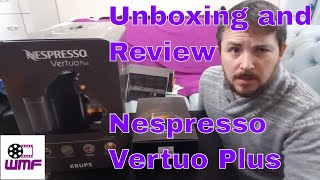 Unboxing and Review  Nespresso VertuoPlus Coffee Pod Machine [upl. by Roer44]