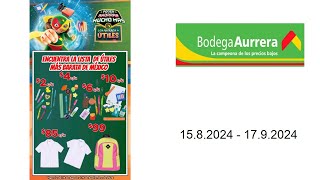 Ofertas Bodega Aurrera MX del 15 de agsto al 17 de septiembre del 2024 [upl. by Noval]