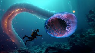 This Monster Sea Serpent TORMENTED Sailors for Decades What is The Pyrosome Worm [upl. by Aleciram]