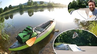 Kajak Skatepark Tour auf der Weser Rinteln Vlotho Bad Oeynhausen Porta Westfalica Minden [upl. by Adnylem]