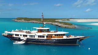 MY NADAN  461m15103quot Burger Yacht for sale classic cruiser  Neoclassic Yacht Tour [upl. by Aleck]