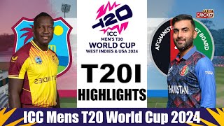 Match 40  West Indies vs Afghanistan T20 WC 2024 Highlights  AFG vs WI Highlights  Cricket 22 [upl. by Wistrup]