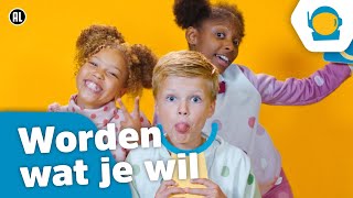 Kinderen voor Kinderen  Worden wat je wil Officiële Kinderboekenweek videoclip [upl. by Gibby]