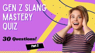 Test Your Gen Z Slang Savvy In This Epic Quiz 🎯🙃 quizzing genzslang short [upl. by Adliwa]