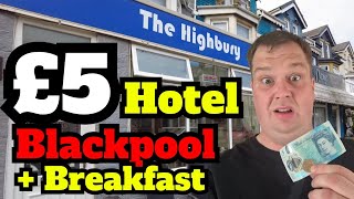 £5pp BampB  The UKs Cheapest Blackpool Hotel Is Now Even Cheaper [upl. by Nollad]