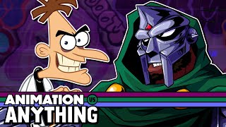 Dr Doofenshmirtz vs Doctor Doom  Rap Battle ANIMATION VS ANYTHING CH III [upl. by Marka]