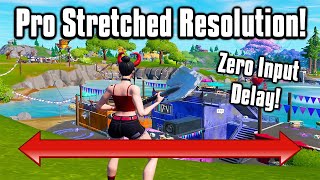 The NEW Stretched Resolution Every Pro Is Using  Fortnite Display Scaling [upl. by Ydnil]