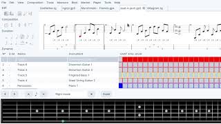 TuxGuitar  Realistic Guitar Soundfont Sound Awesome [upl. by Livingstone479]