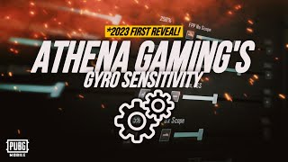 ATHENA Gaming’s 2023 GYRO SENSITIVITY SETTING REVEAL😱 [upl. by Ihsir]