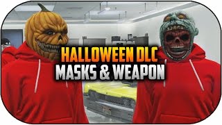 GTA 5 Halloween DLC Masks amp Weapons Gameplay Early Halloween on PS4 GTA 5 Halloween Update [upl. by Ybreh]