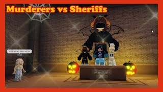 TIME UNIDO JAMAIS SERÁ VENCIDO  Roblox Murderers vs Sheriffs [upl. by Ennaillek]