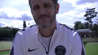 PierreYves Bodineau entraineur PSG U19 interviewé par Christian Estevez [upl. by Rehpotsirahc]