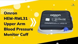 Omron RML31 WIDE RANGE Upper Arm Soft Cuff for HEM7121 HEM7130 HEM7322 Blood Pressure Monitor [upl. by Ahsiuqet]