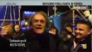 Riccardo Fogli canta in Crimea [upl. by Imiaj]