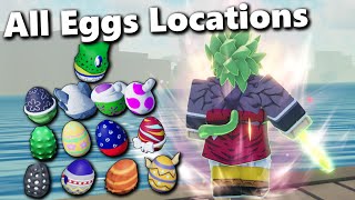 All 156 Eggs Locations Easter Event  Dragon Soul [upl. by Nirehtak]