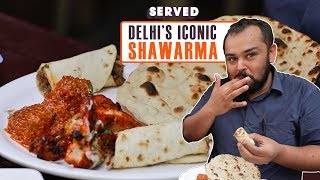 Exploring Al Bakes Iconic Shawarmas  Delhi Street Food  Served07 [upl. by Whalen]