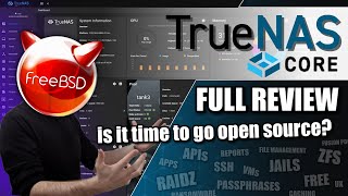 TrueNAS Software Review  Time To Go Open Source [upl. by Aidni847]