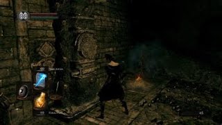 DARK SOULS™ REMASTERED  Opening the first door in the Catacombs path to Pinwheel boss [upl. by Ahsieker]