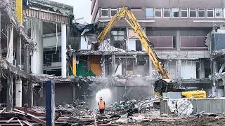 Falkirk Callendar Square Demolition Part 22 [upl. by Luis491]