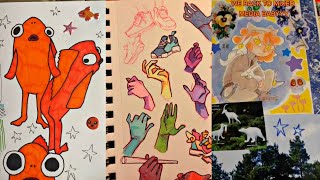 Sketchbook Tour 📔 TikTok Compilation 2023 19  Sketchbook Ideas [upl. by Anneres9]