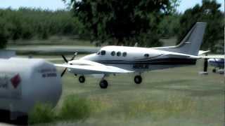 CARENADO C90B KING AIR HD SERIES FSXP3D SIMREVIEWS [upl. by Juan639]