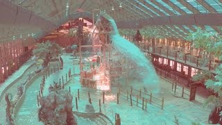 Wild Bear Falls Indoor Waterpark Gatlinburg Trip [upl. by Herold]