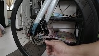 Install Juin Tech F1  Front Rim Cracked brake performance review etc [upl. by Sivi]