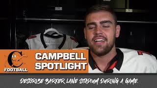 Campbell Spotlight  Shuler Littleton  Football [upl. by Grunenwald]