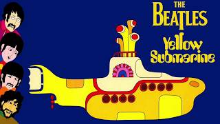 BEATLES  YELLOW SUBMARINE LYRICS [upl. by Miarfe498]