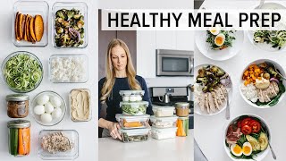 MEAL PREP  9 ingredients for flexible healthy recipes  PDF guide [upl. by Ikkim]