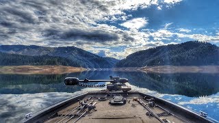 Bass fishing Dworshak Reservoir  smallmouth fishing [upl. by Warton]