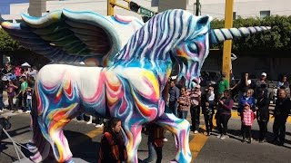 Desfile Inaugural Feria León 2016 [upl. by Monahon]