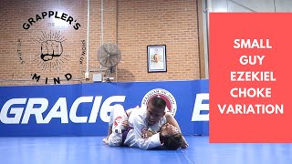 Ezekiel choke variation  Small guy finishing details [upl. by Nebuer155]