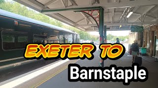 A train Ride from Exeter to Barnstaple [upl. by Marmawke402]