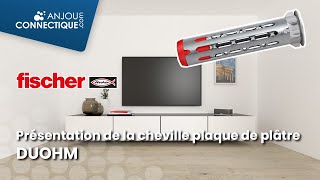 Une seule cheville pour tous les matériaux en plaque la cheville DUOHM de Fischer [upl. by Nob168]