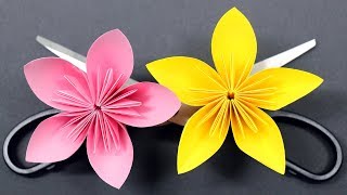 How to cut Flower Paper Cut Easy Diy Craft Handmade 新年裝飾 [upl. by Latoyia460]