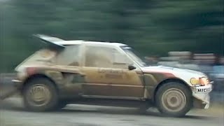 1986 Lombard RAC Rally overall highlights [upl. by Ezarra]