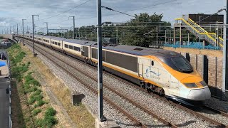 Eurostar Class 373s At Speed 14719 [upl. by Aubrey744]