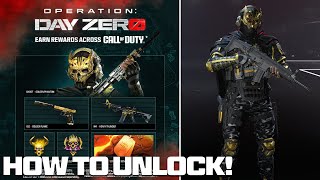 HOW TO CLAIM FREE MW3 DAY ZERO EVENT REWARDS amp EARLY GAMEPLAY Free Ghost Golden Phantom Skin [upl. by Perreault]