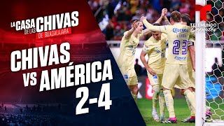 Highlights amp Goals  Chivas vs América 24  Telemundo Deportes [upl. by Koeninger]